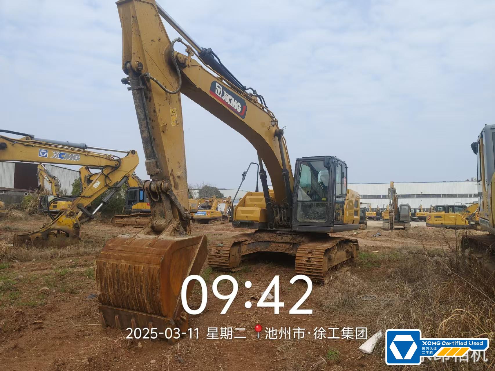 安徽徐工二手履带式挖掘机