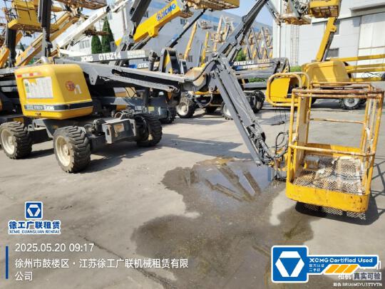 徐工GTBZ14J曲臂式高空作業平臺
