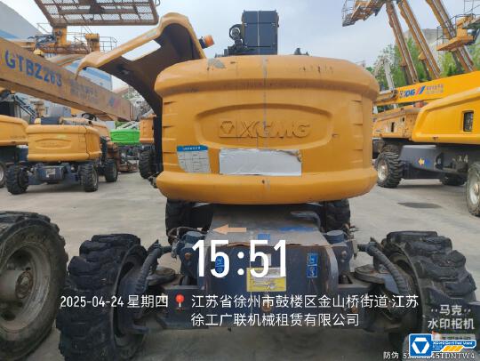 徐工GTBZ18A1曲臂式高空作業平臺