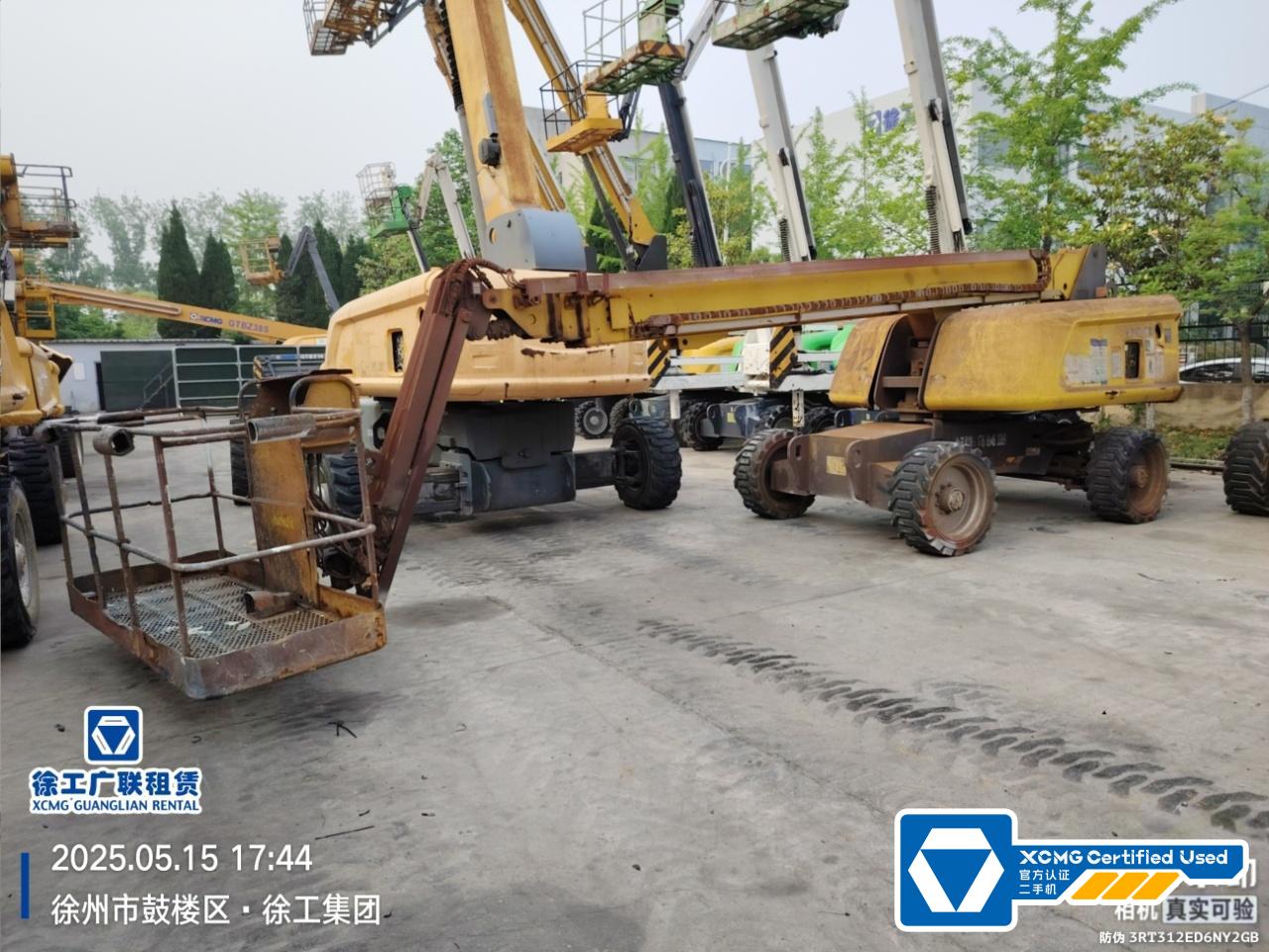 徐工GTBZ22S直臂式高空作業平臺