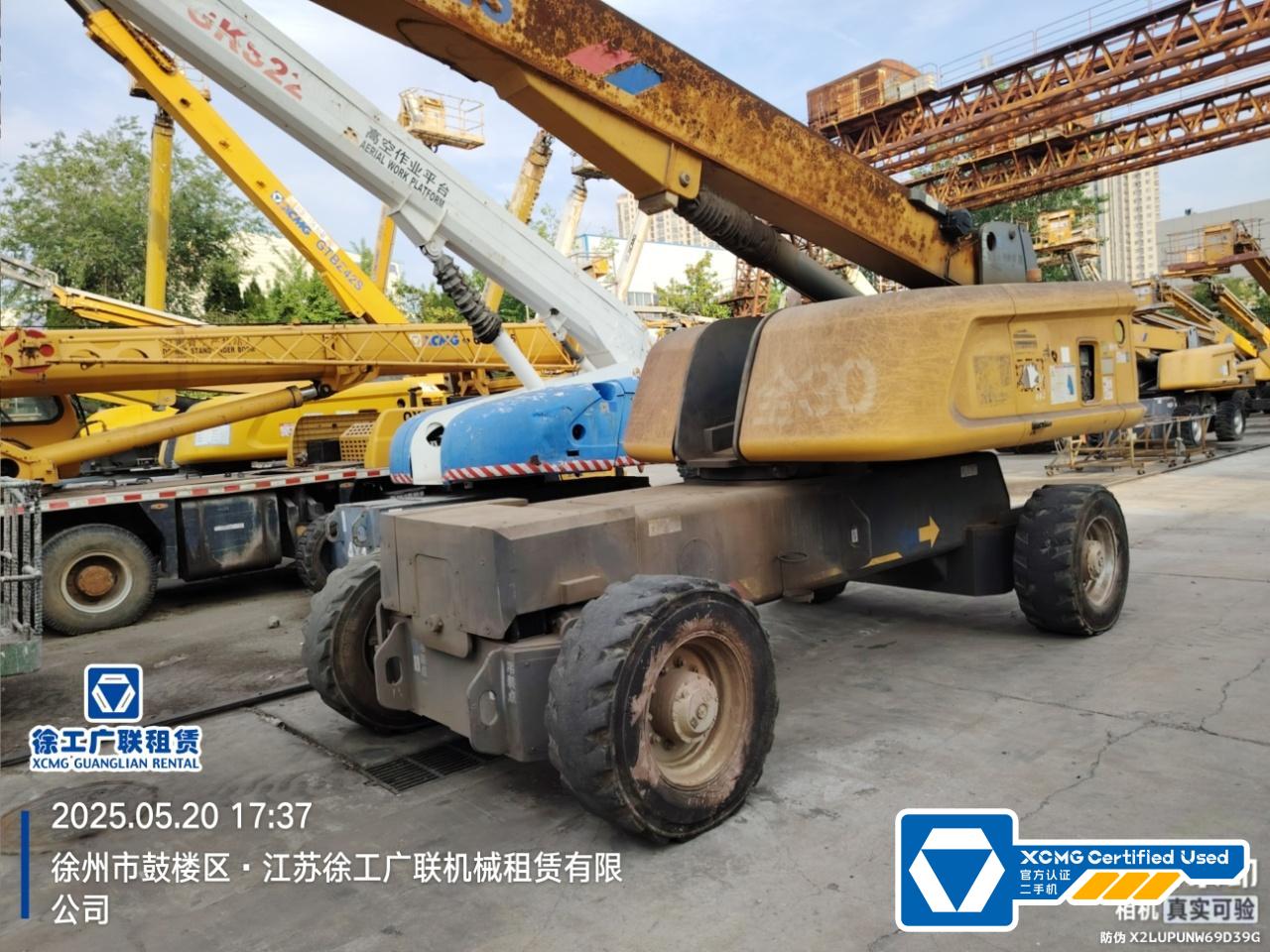徐工GTBZ32S直臂式高空作業車