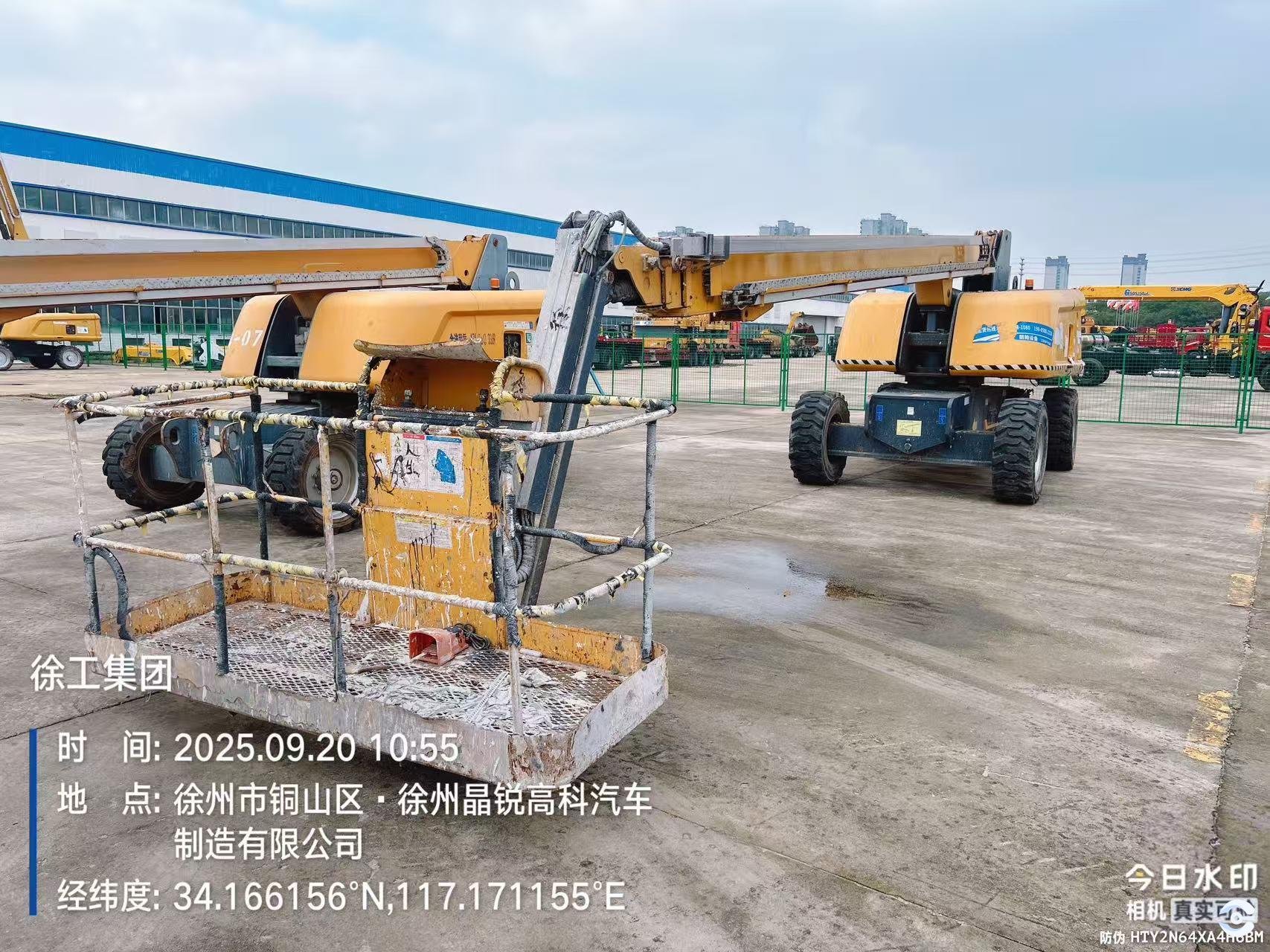 徐工GTBZ26S直臂式高空作業車